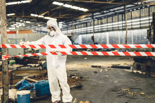 Professional Crime Scene Cleanup technician working in Troy, MO